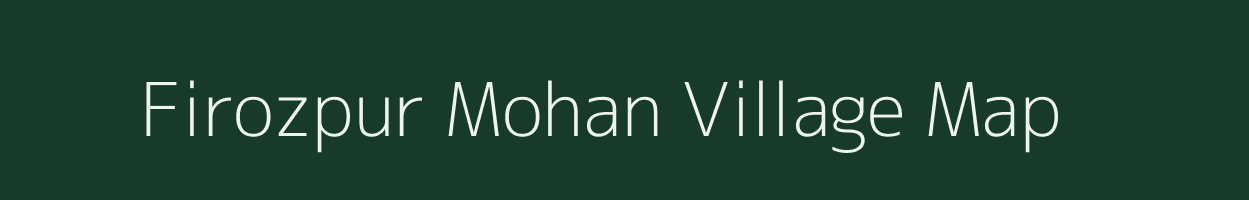 Firozpur Mohan village map in Uttar Pradesh