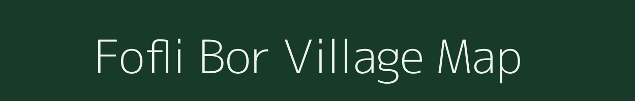 Fofli Bor village map in Rajasthan