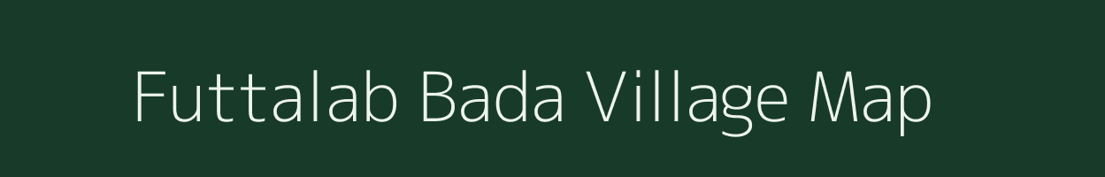 Futtalab Bada village map in Madhya Pradesh