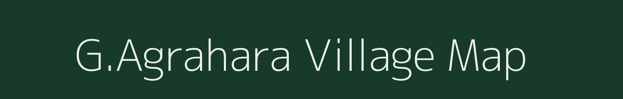 G.Agrahara village map in Karnataka