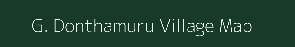G. Donthamuru village map in Andhra Pradesh