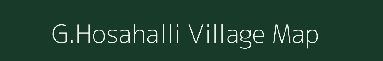 G.Hosahalli village map in Karnataka