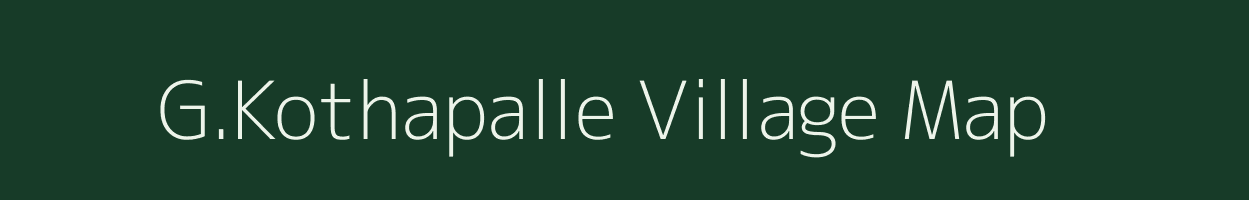 G.Kothapalle village map in Andhra Pradesh