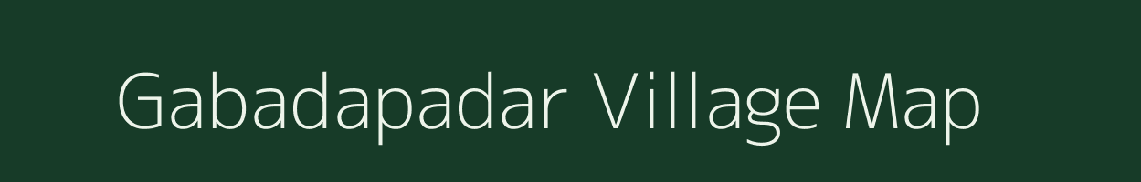 Gabadapadar village map in Odisha