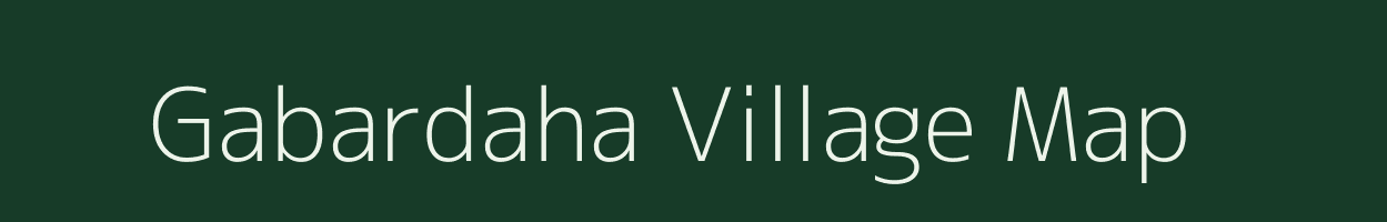 Gabardaha village map in West Bengal