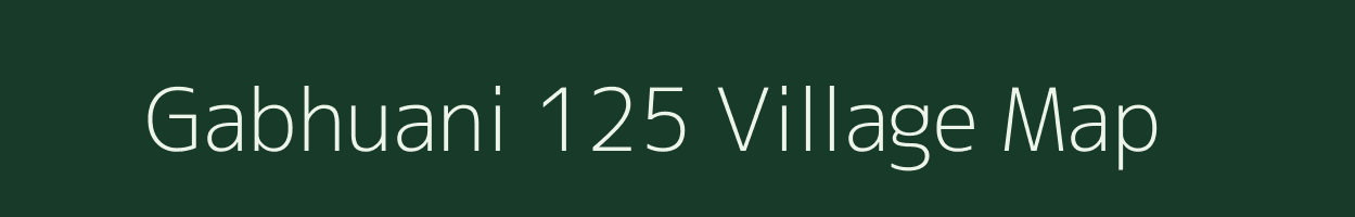 Gabhuani 125 village map in Madhya Pradesh