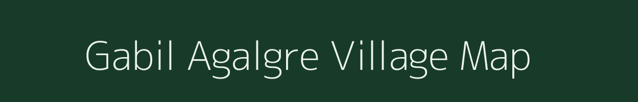 Gabil Agalgre village map in Meghalaya