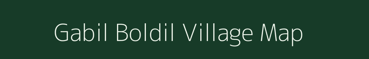 Gabil Boldil village map in Meghalaya