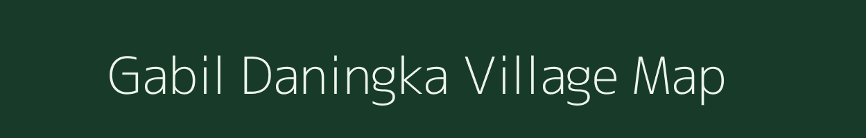 Gabil Daningka village map in Meghalaya