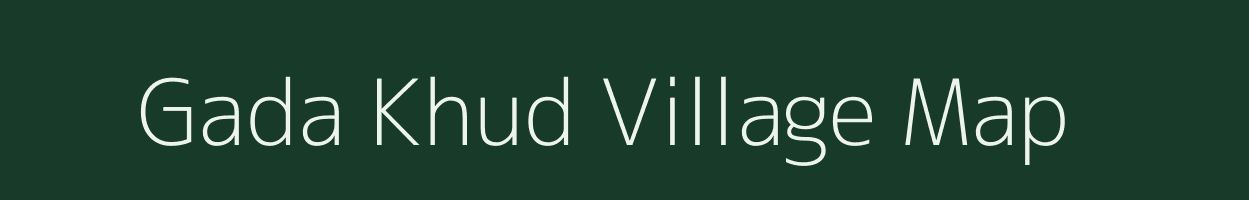 Gada Khud village map in Jammu & Kashmir