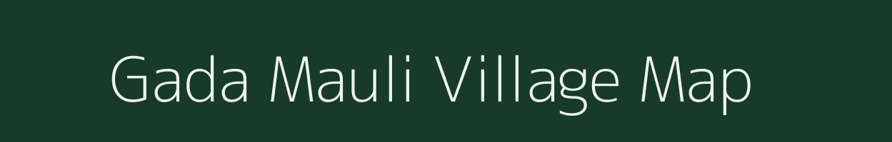 Gada Mauli village map in West Bengal