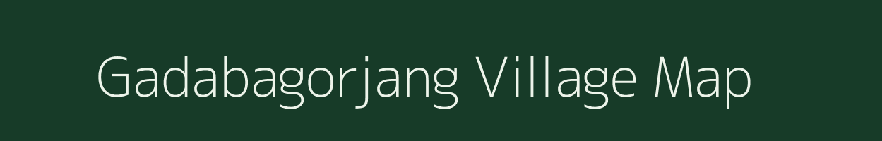 Gadabagorjang village map in Odisha