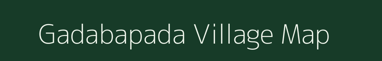Gadabapada village map in Odisha
