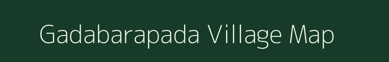 Gadabarapada village map in Odisha