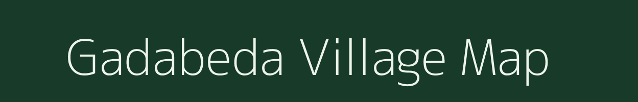Gadabeda village map in Odisha