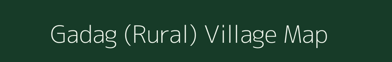 Gadag (Rural) village map in Karnataka
