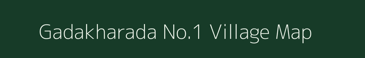 Gadakharada No.1 village map in Odisha