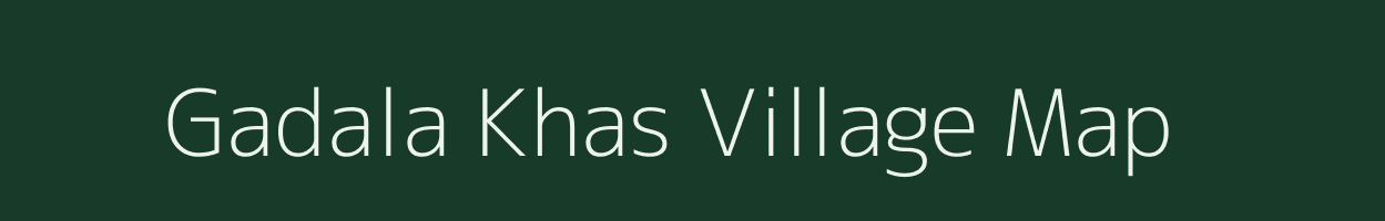 Gadala Khas village map in Odisha
