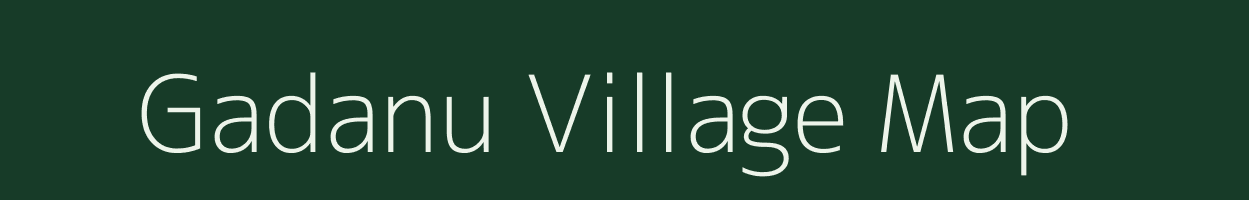 Gadanu village map in Uttarakhand