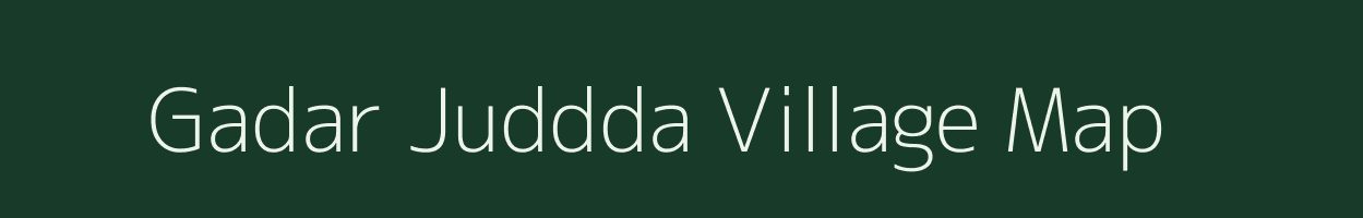 Gadar Juddda village map in Uttarakhand