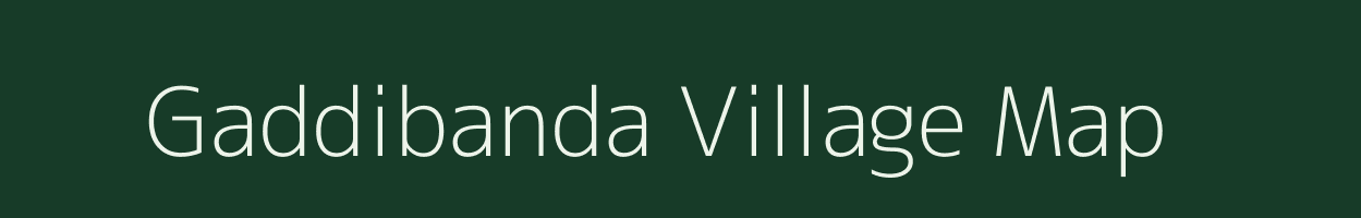 Gaddibanda village map in Andhra Pradesh