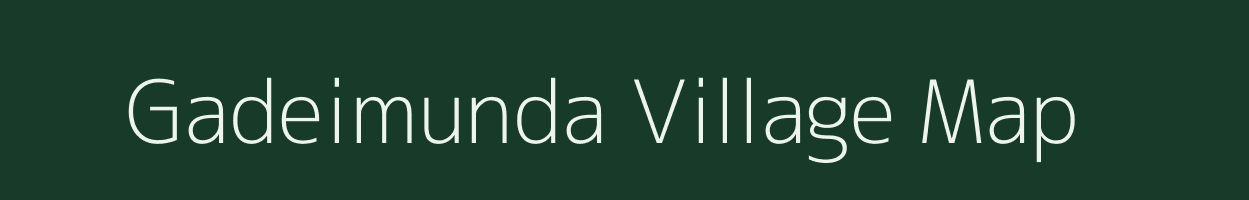 Gadeimunda village map in Odisha