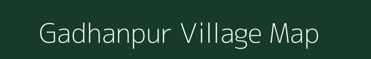 Gadhanpur village map in Gujarat