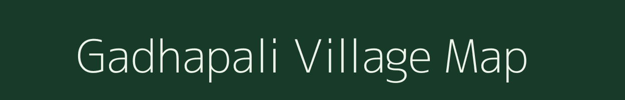 Gadhapali village map in Odisha