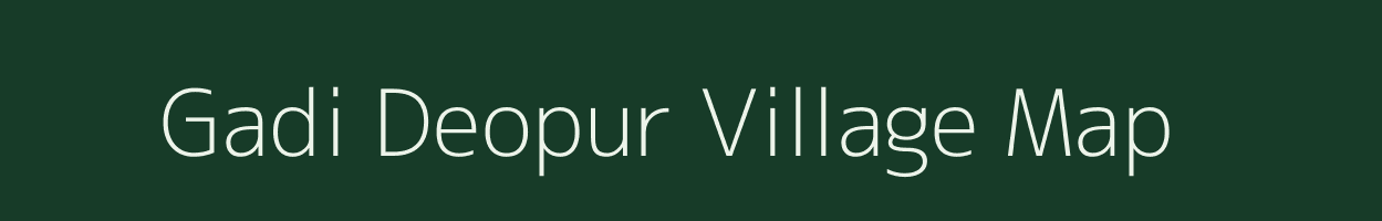 Gadi Deopur village map in Jharkhand