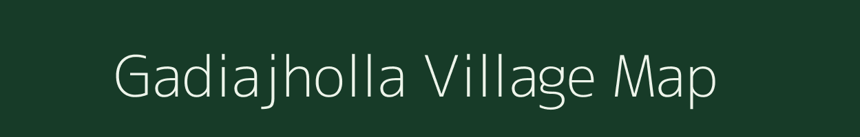 Gadiajholla village map in Odisha