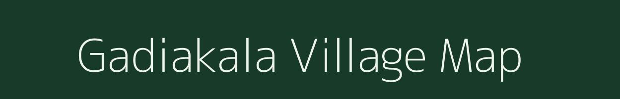 Gadiakala village map in Odisha
