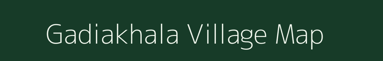 Gadiakhala village map in Odisha