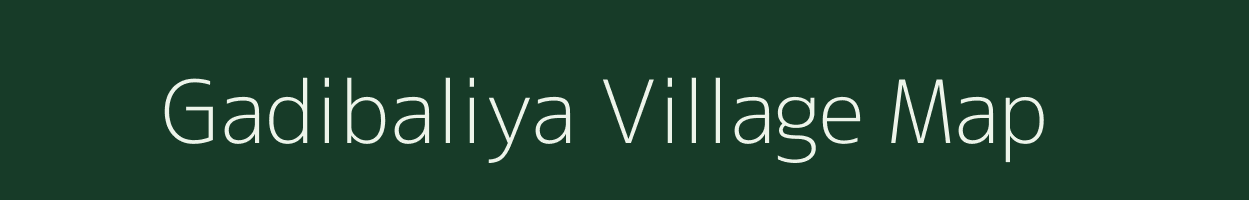 Gadibaliya village map in Jharkhand