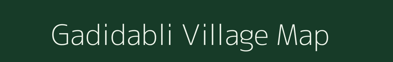 Gadidabli village map in Jharkhand
