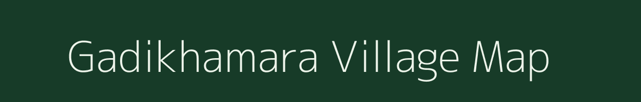 Gadikhamara village map in Odisha