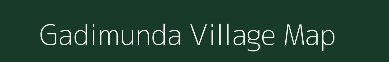 Gadimunda village map in Odisha