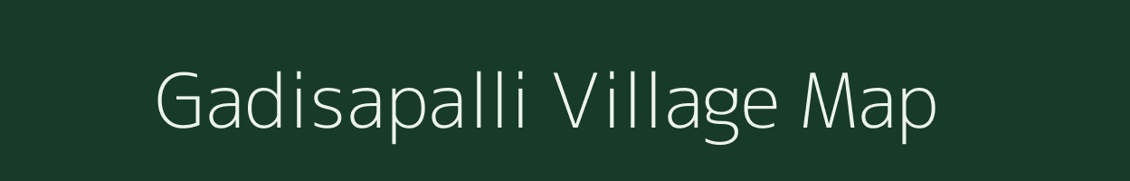 Gadisapalli village map in Odisha