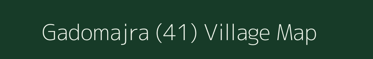 Gadomajra (41) village map in Punjab