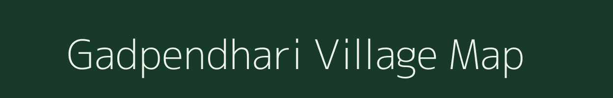 Gadpendhari village map in Maharashtra