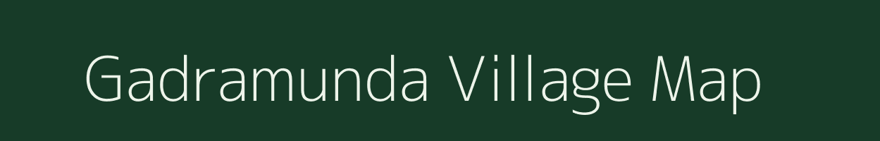 Gadramunda village map in Odisha