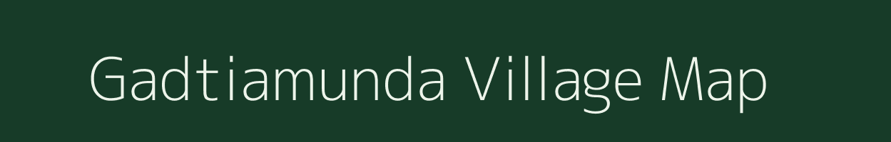 Gadtiamunda village map in Odisha