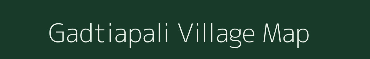 Gadtiapali village map in Odisha