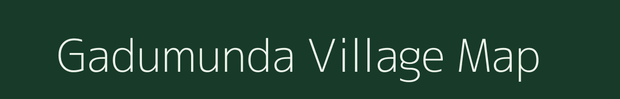 Gadumunda village map in Odisha
