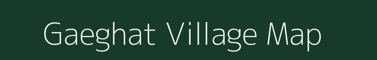 Gaeghat village map in Uttar Pradesh