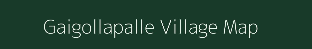 Gaigollapalle village map in Andhra Pradesh