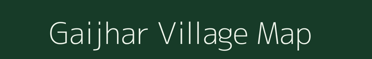 Gaijhar village map in Odisha