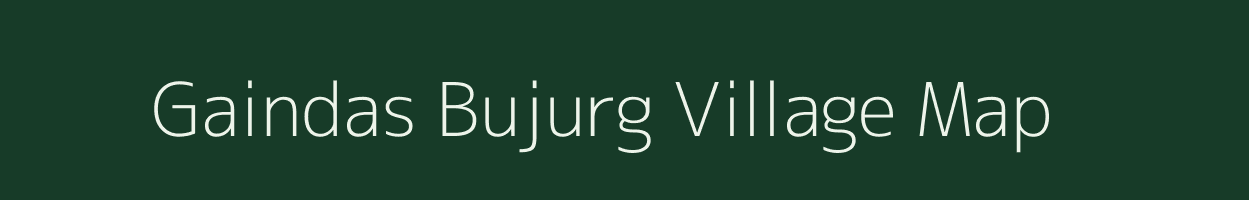 Gaindas Bujurg village map in Uttar Pradesh