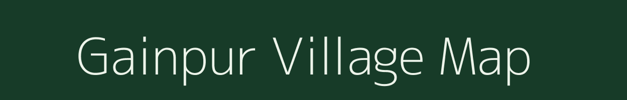 Gainpur village map in West Bengal