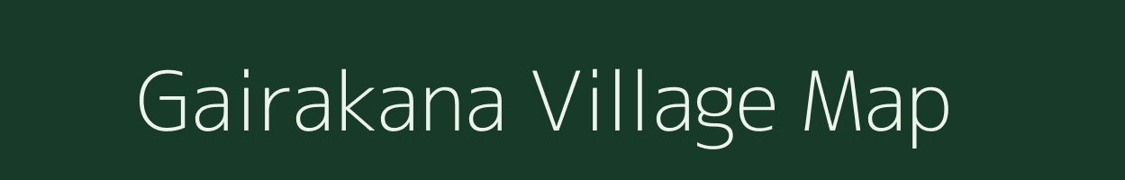 Gairakana village map in Odisha