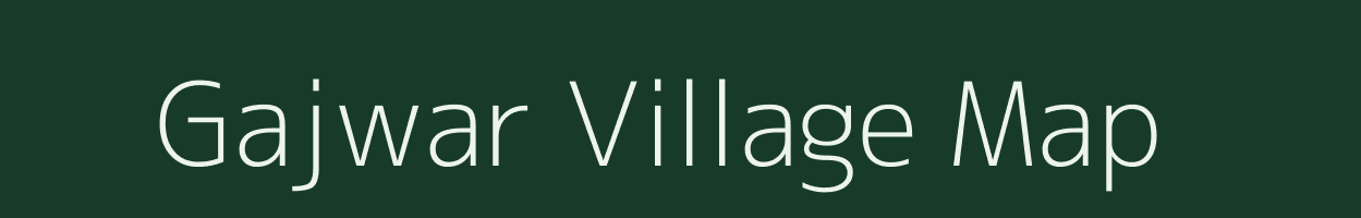 Gajwar village map in Uttarakhand